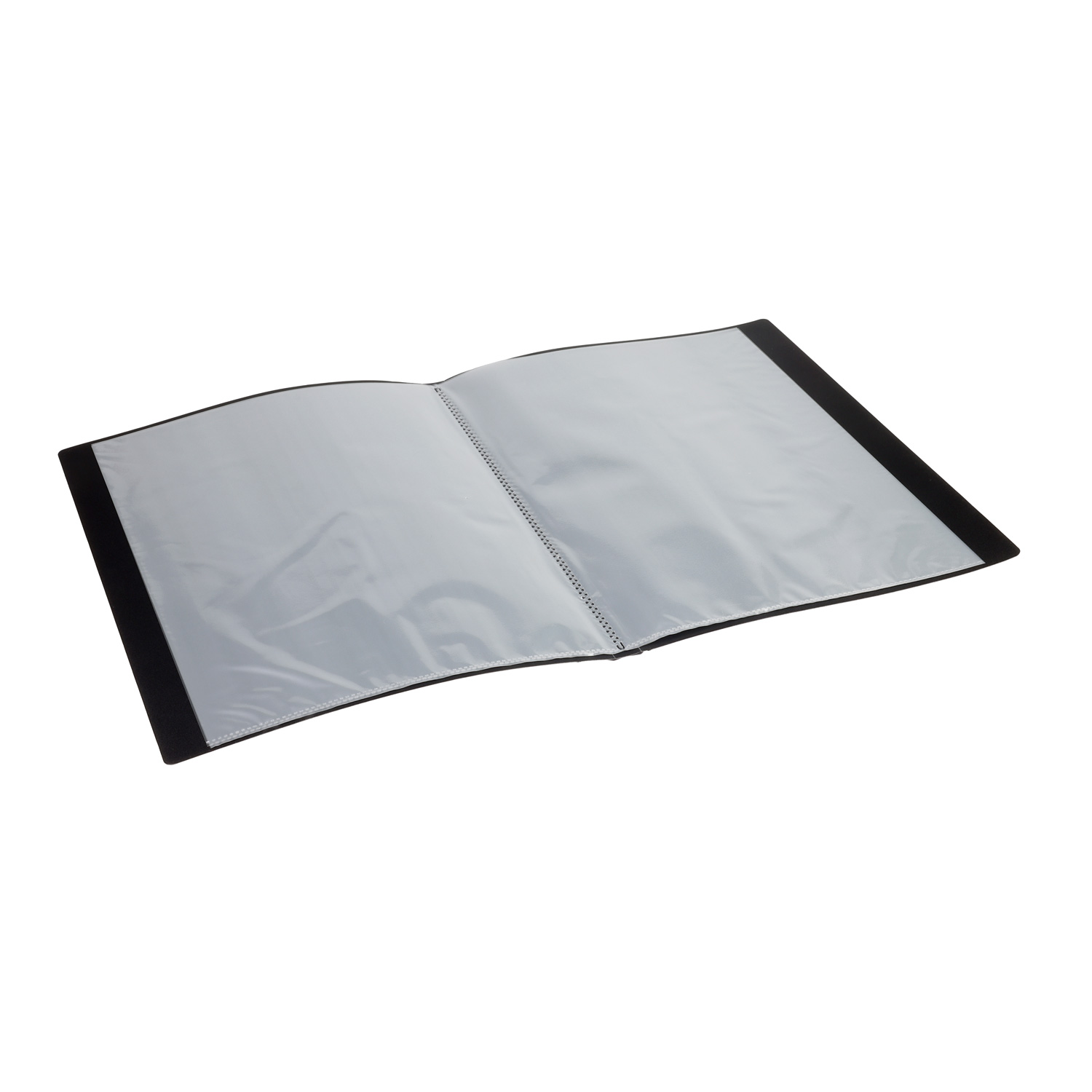 Europel Display Book Frontview A4 10 Pockets Black