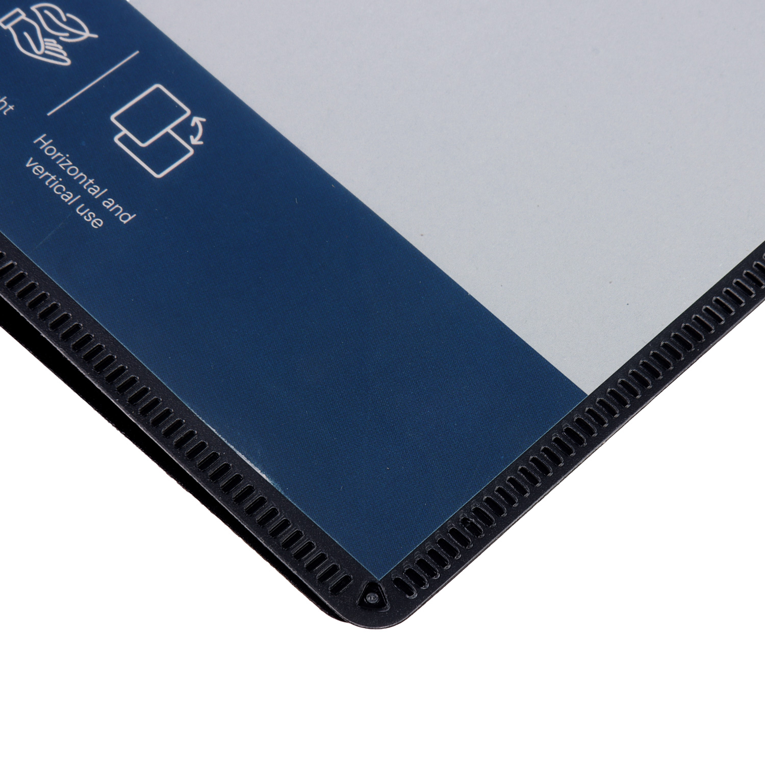 Europel Display Book Frontview A4 20 Pockets Black