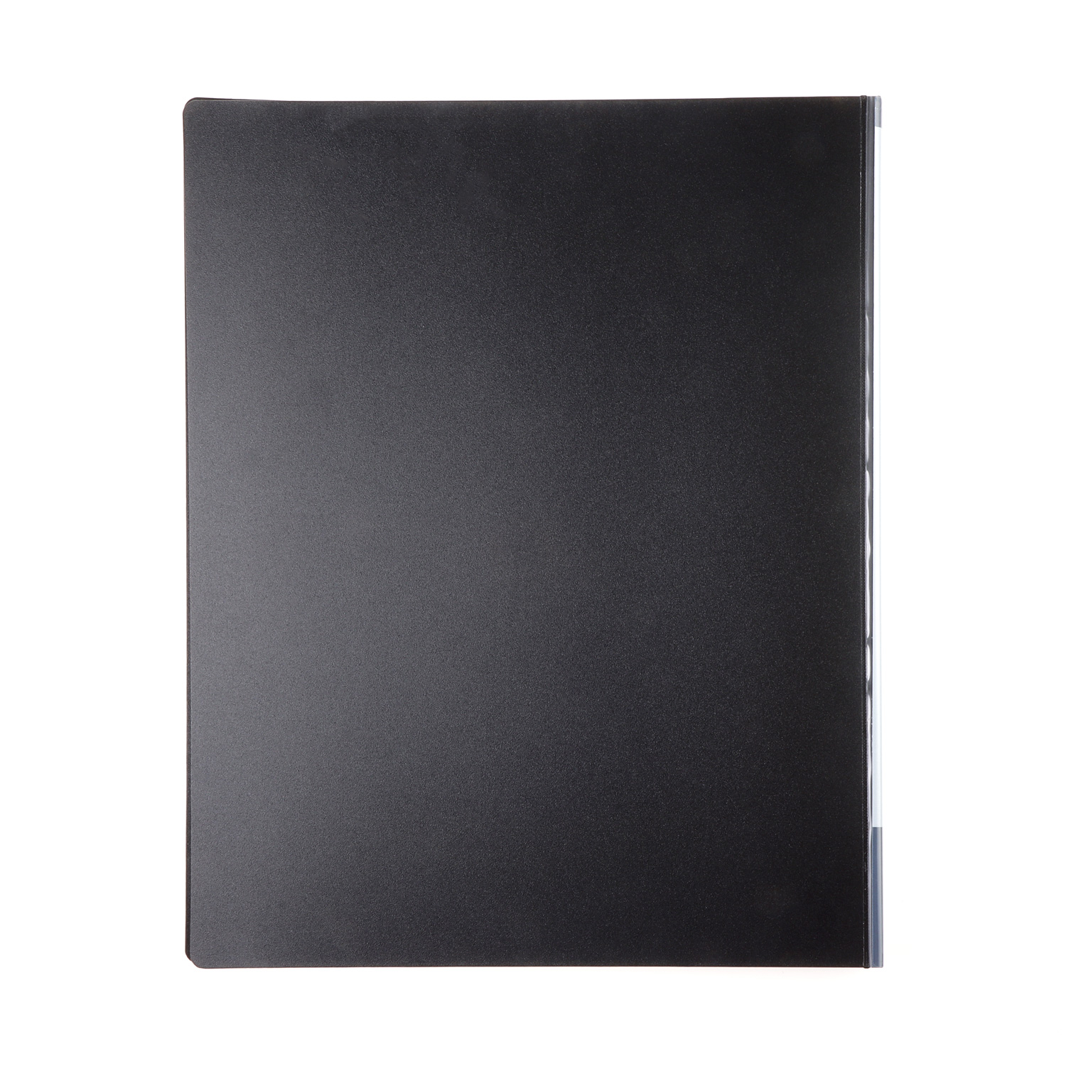 Europel Display Book Frontview A4 30 Pockets Black