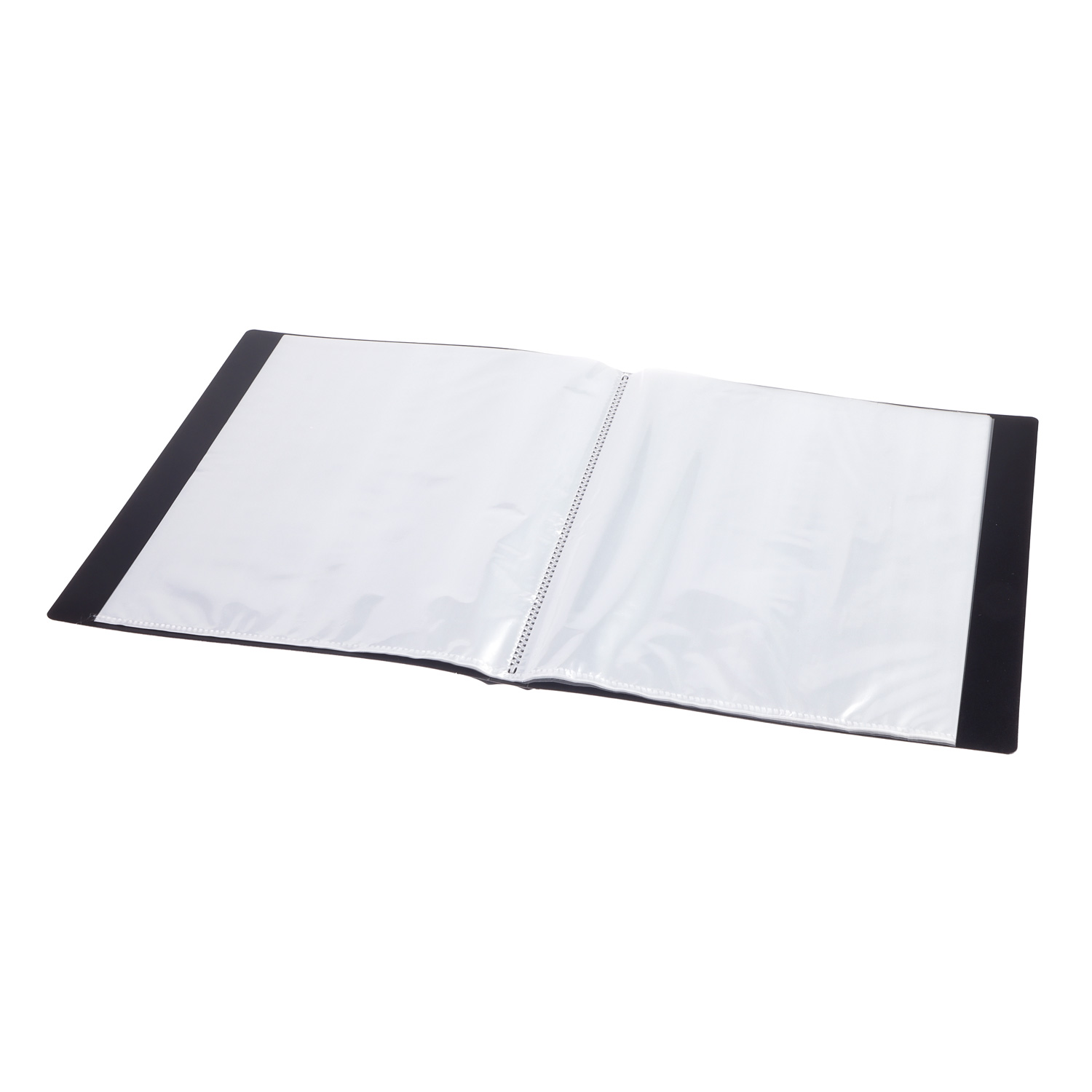 Europel Display Book Frontview A4 30 Pockets Black