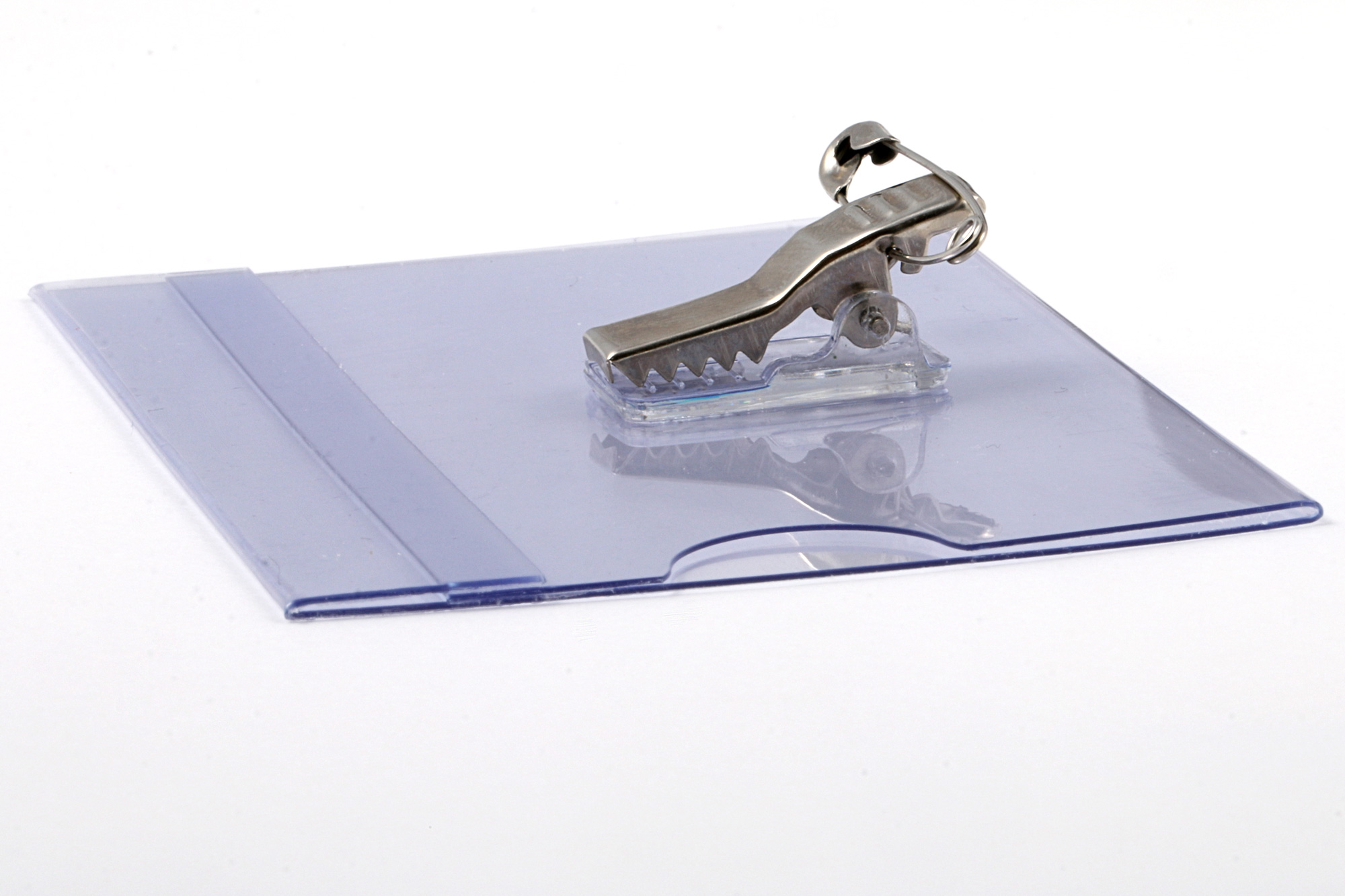 Europel Badge Clip + Pin 90 x 60 mm/24 pieces