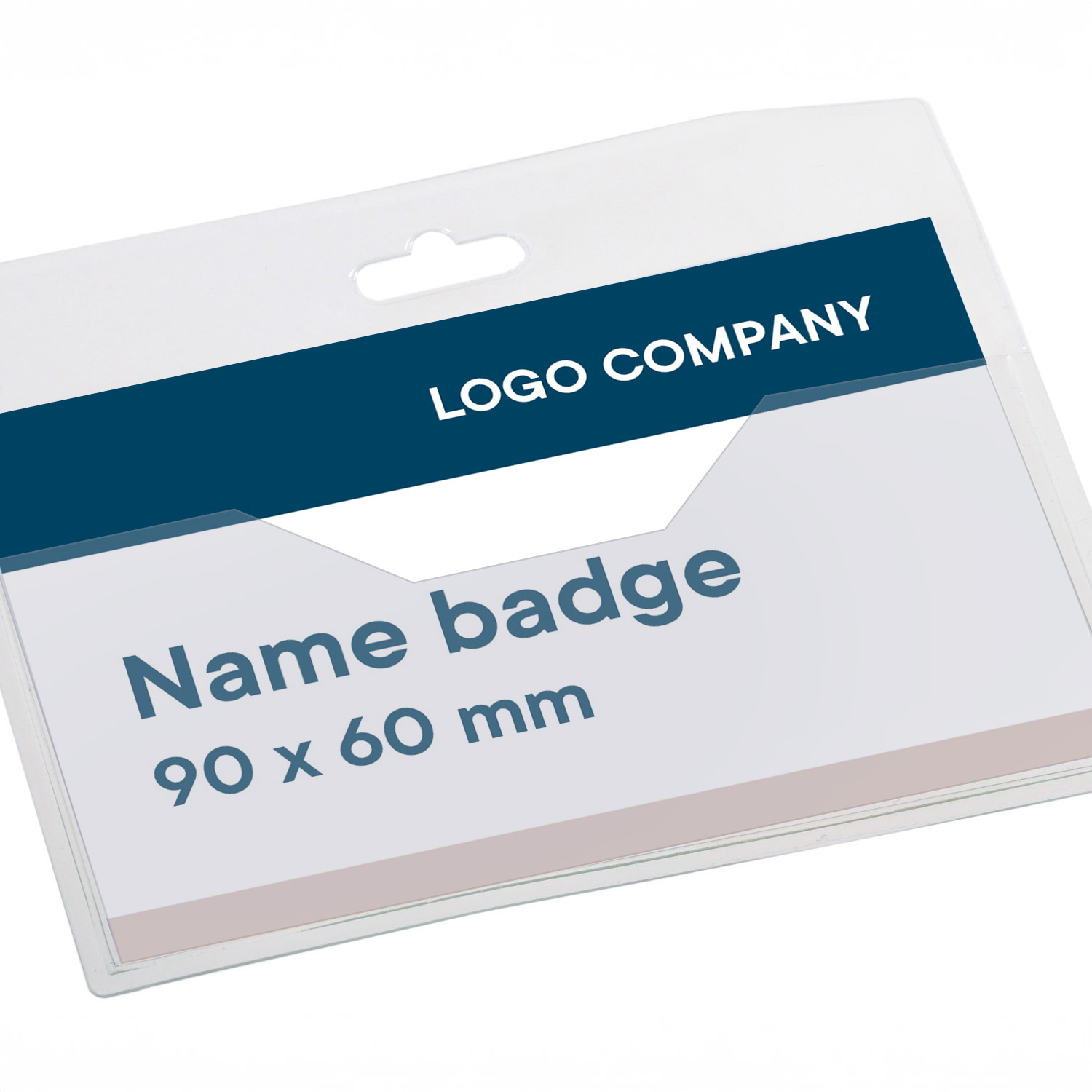 Europel Badge/Card Holder Open 90 x 60 mm/24 pieces