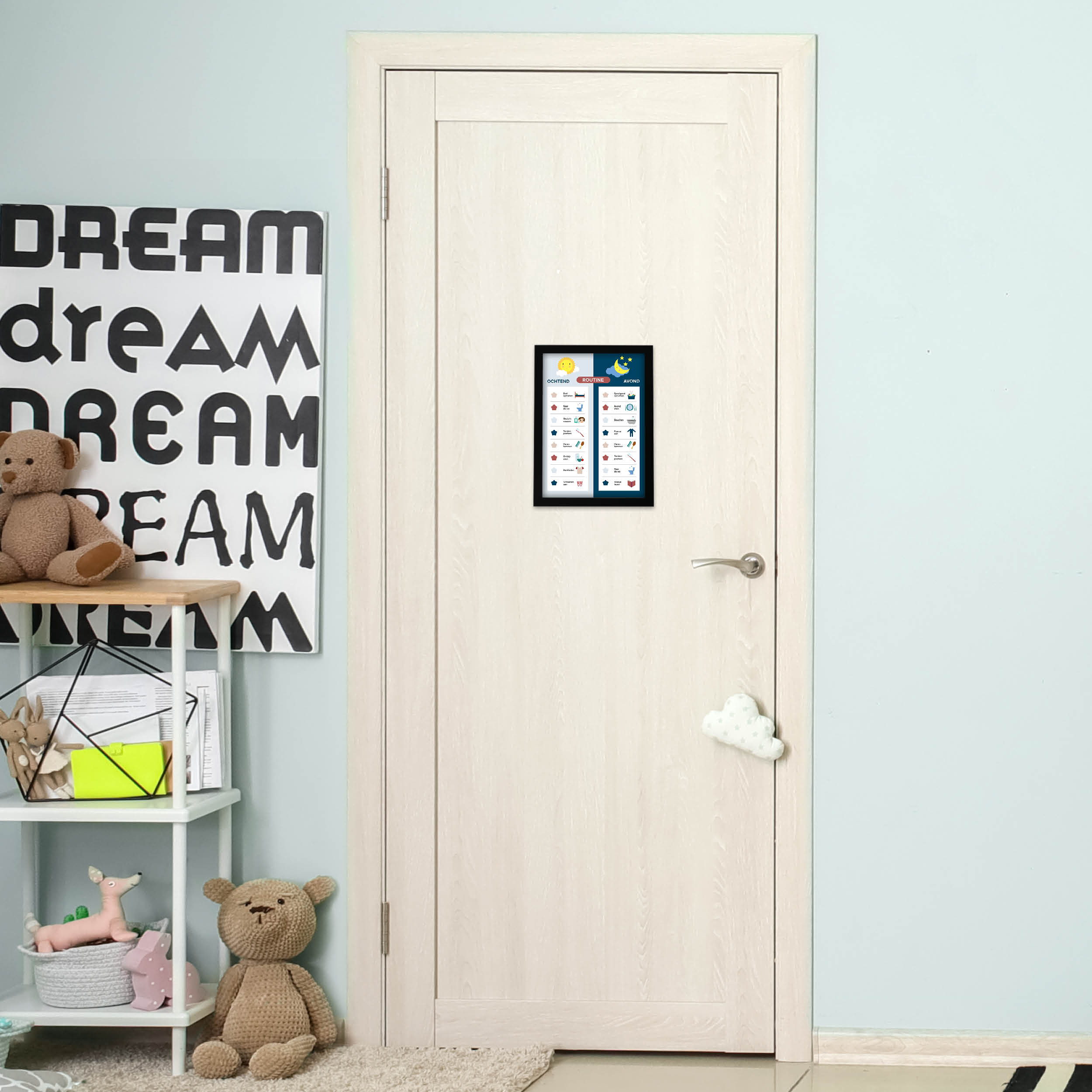 Europel Info Frame Self-adhesive A4 2 pieces/Black