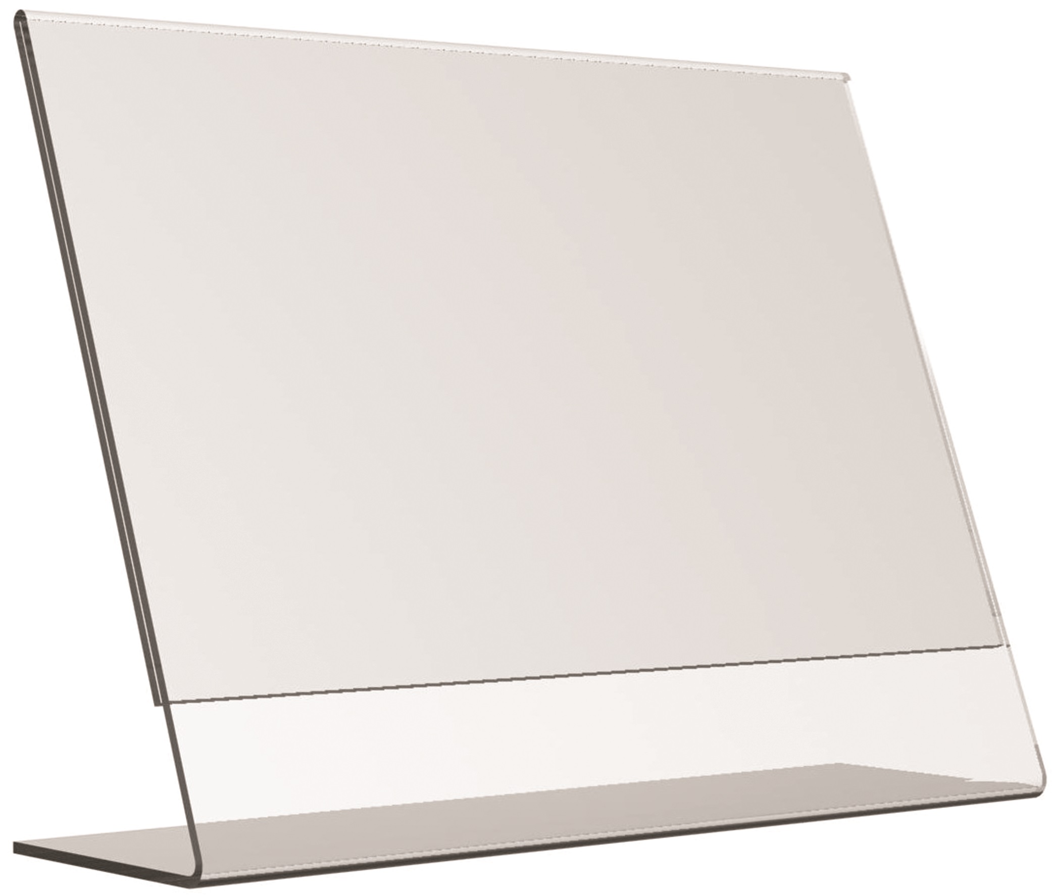 Europel Sign Holder L-standard A4 Landscape Acryl