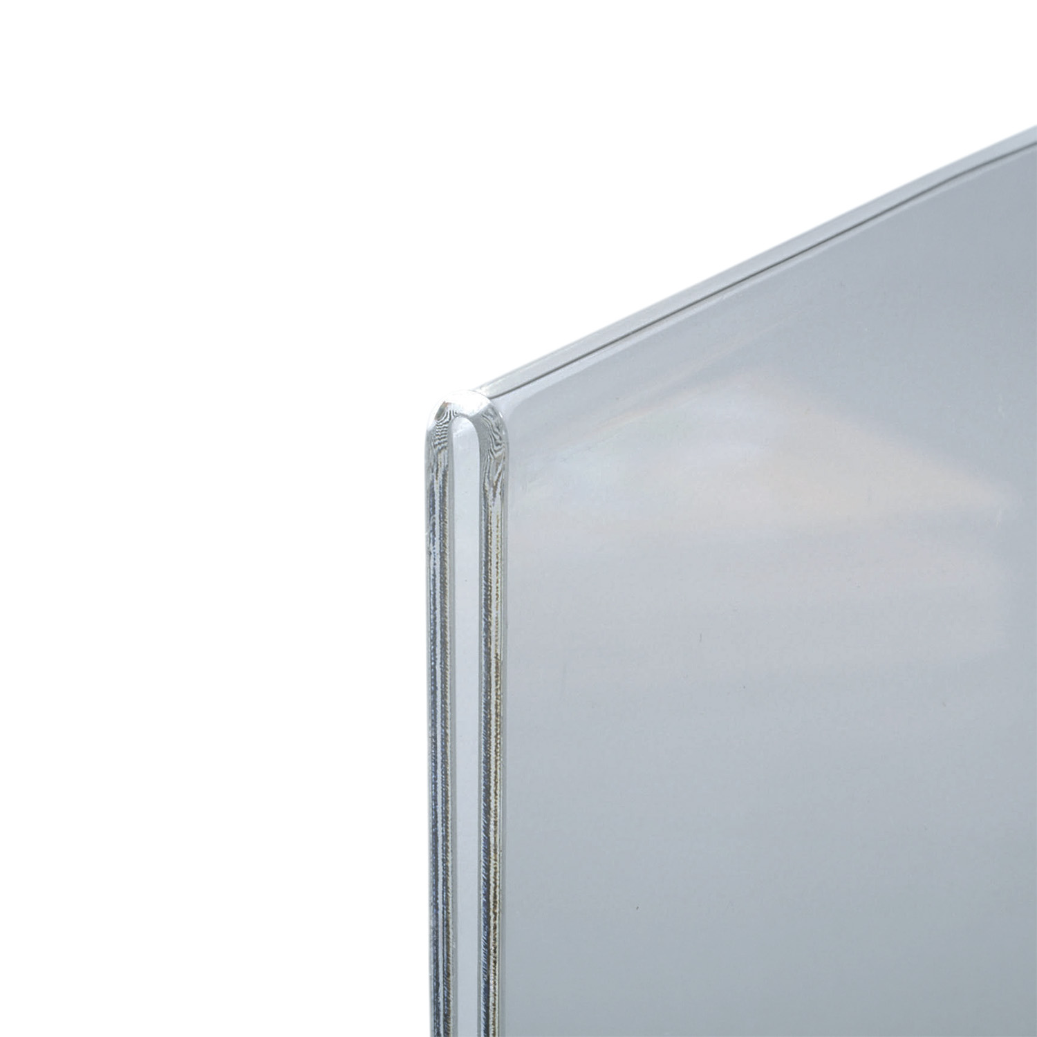 Europel Sign Holder T-standard Portrait A5 Acrylic/Aluminium