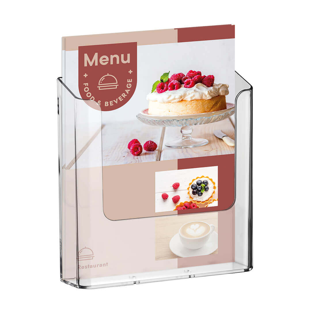 Europel Brochure Holder Wall Mounted A5