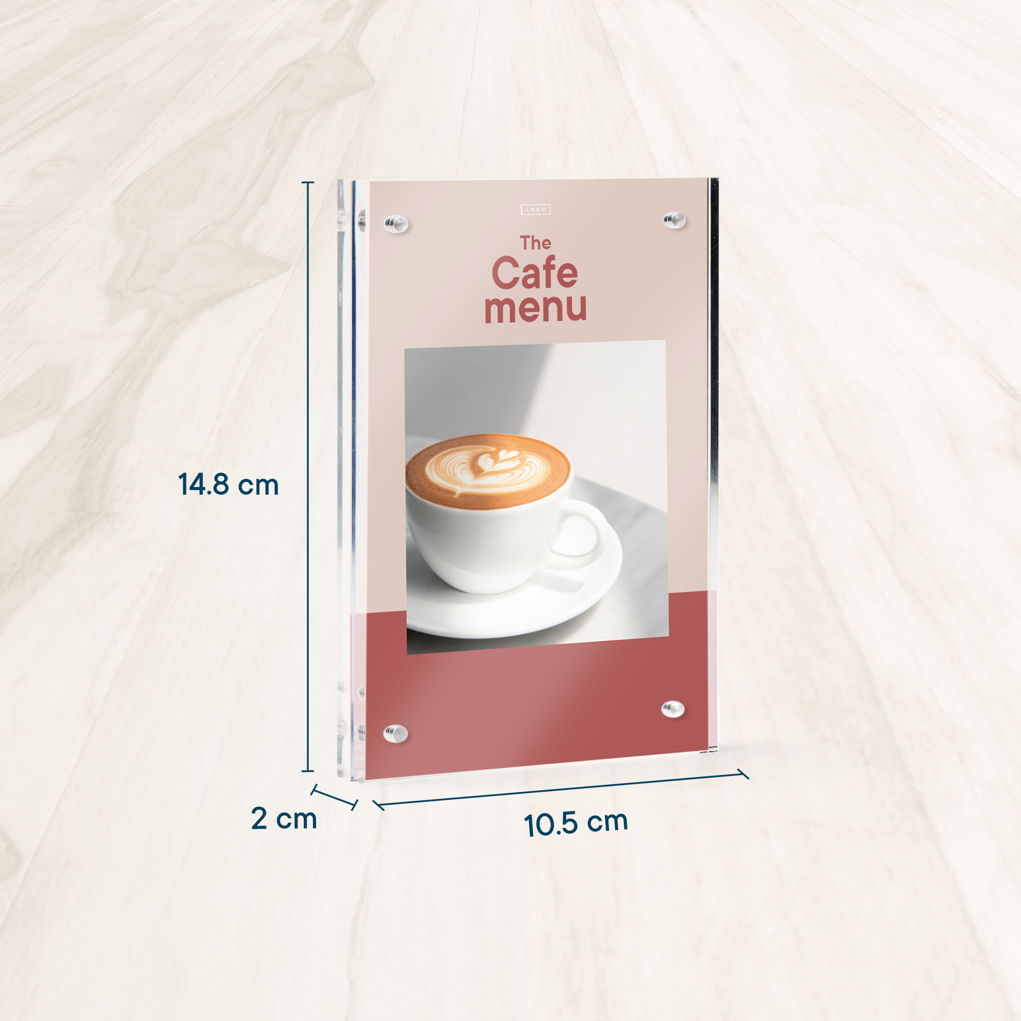 Europel Sign Holder Luxe A6 Acryl