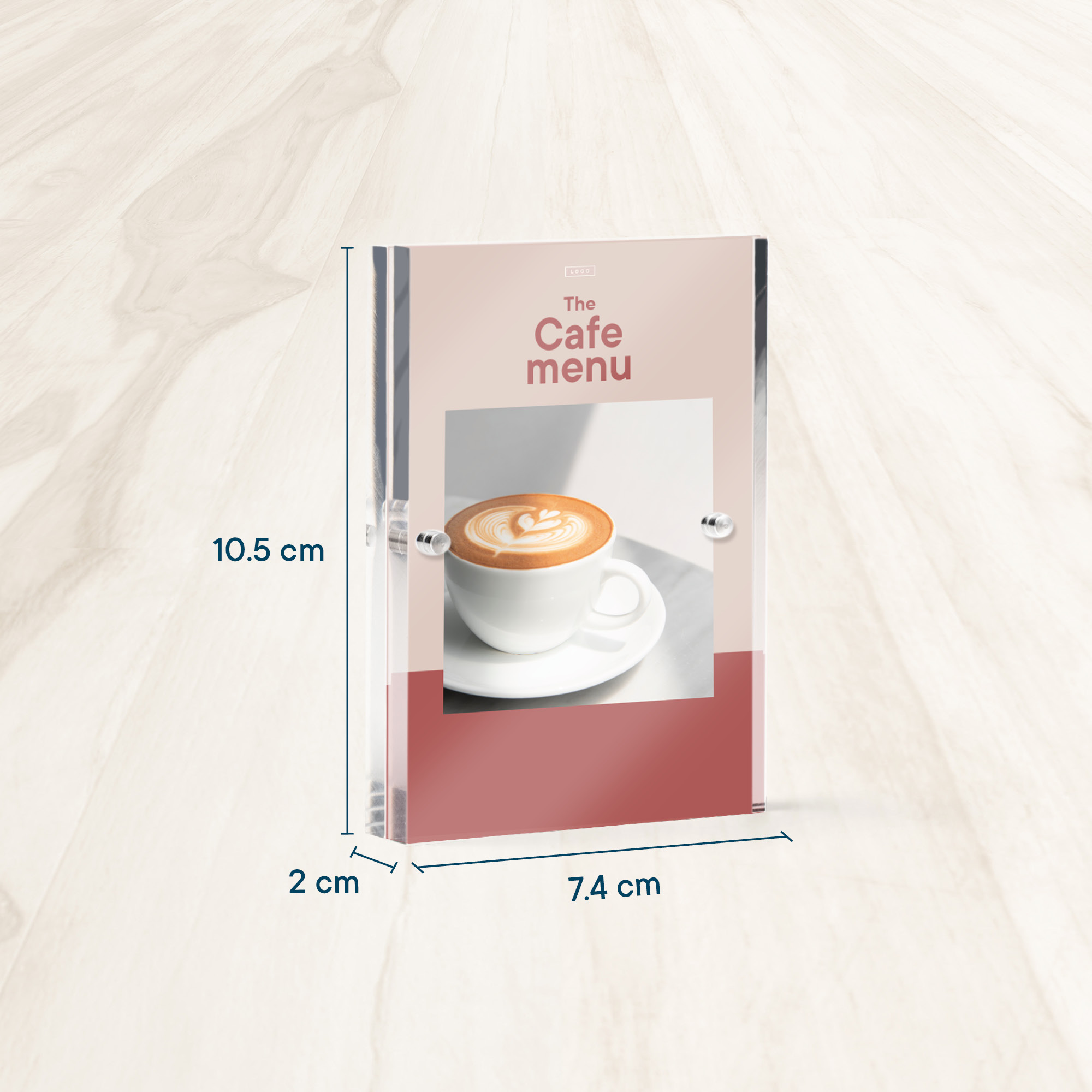 Europel Sign Holder Luxe A7 Acryl