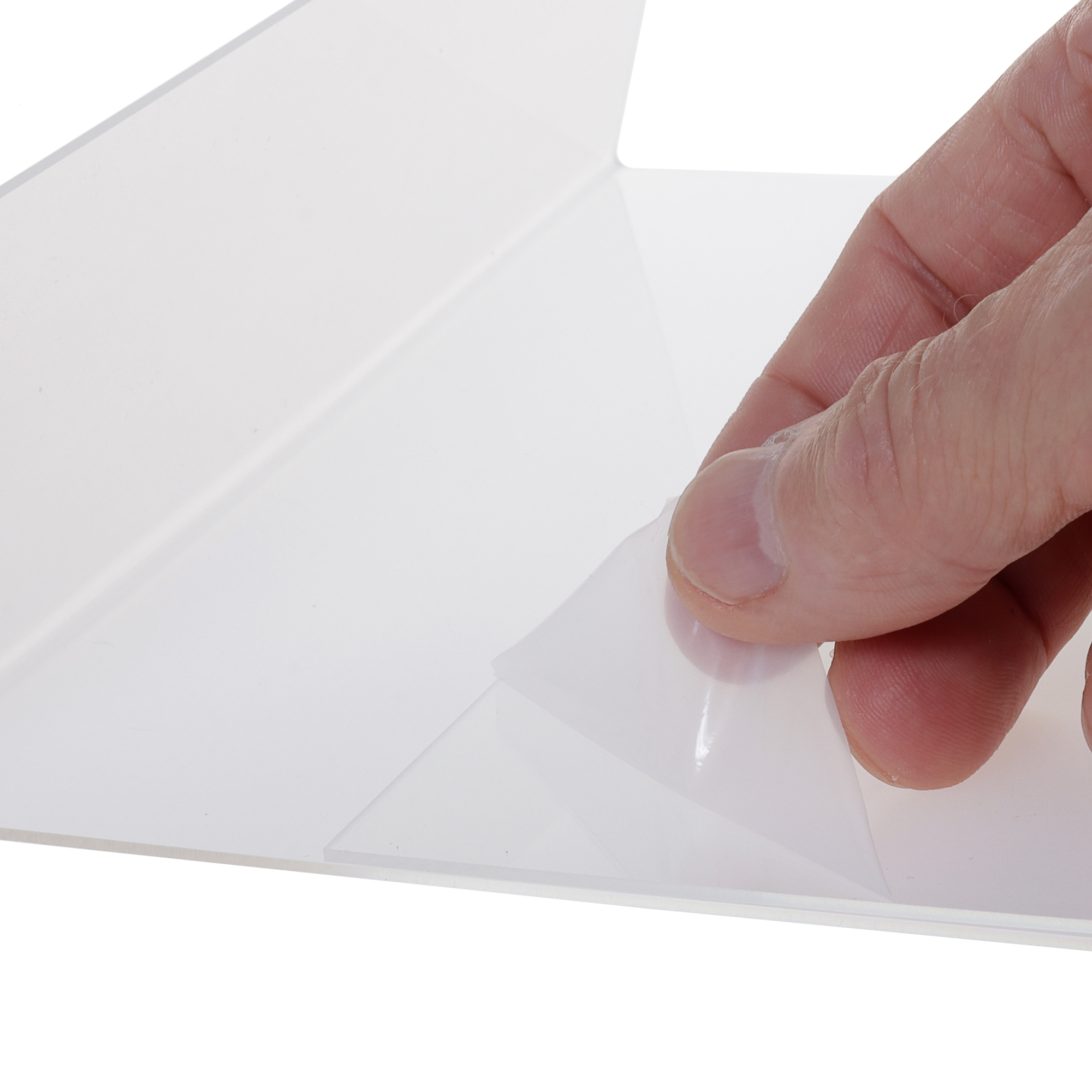 Europel Cardholder Budget L-Stand A5 1.5 mm Landscape Acrylic – Set of 5