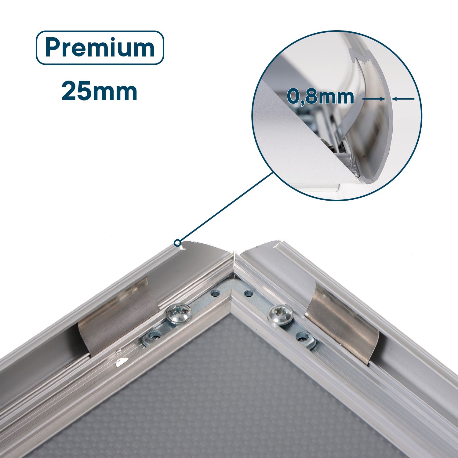 Europel Snap Frame Premium A0 25 mm