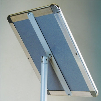 Europel Infostand Telescopic with Snap Frame A4 25 mm