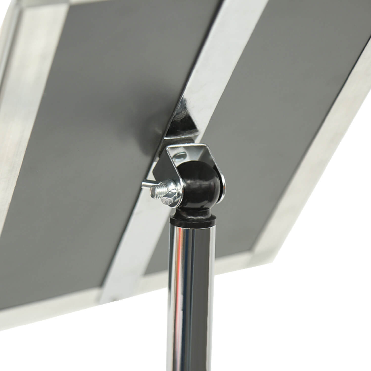 Europel Infostand Economy with Snap Frame A4 25 mm Silver 