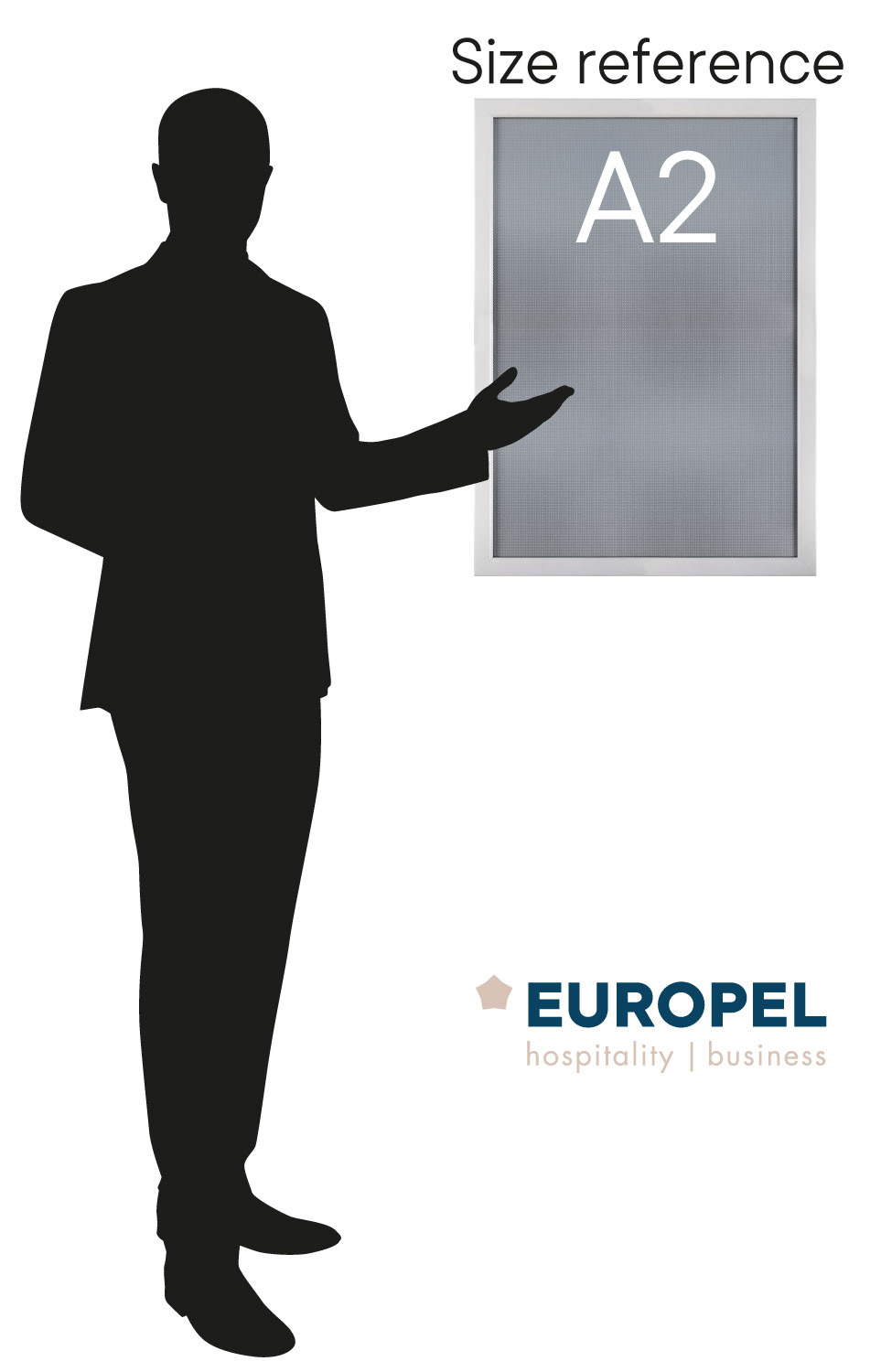 Europel Snap Frame Premium+ A2 25 mm Matt Blanc