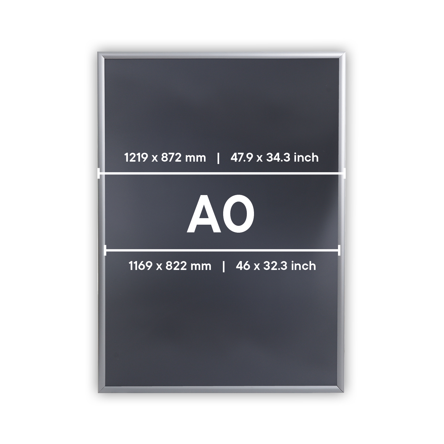 Europel Snap Frame Economy A0 25 mm