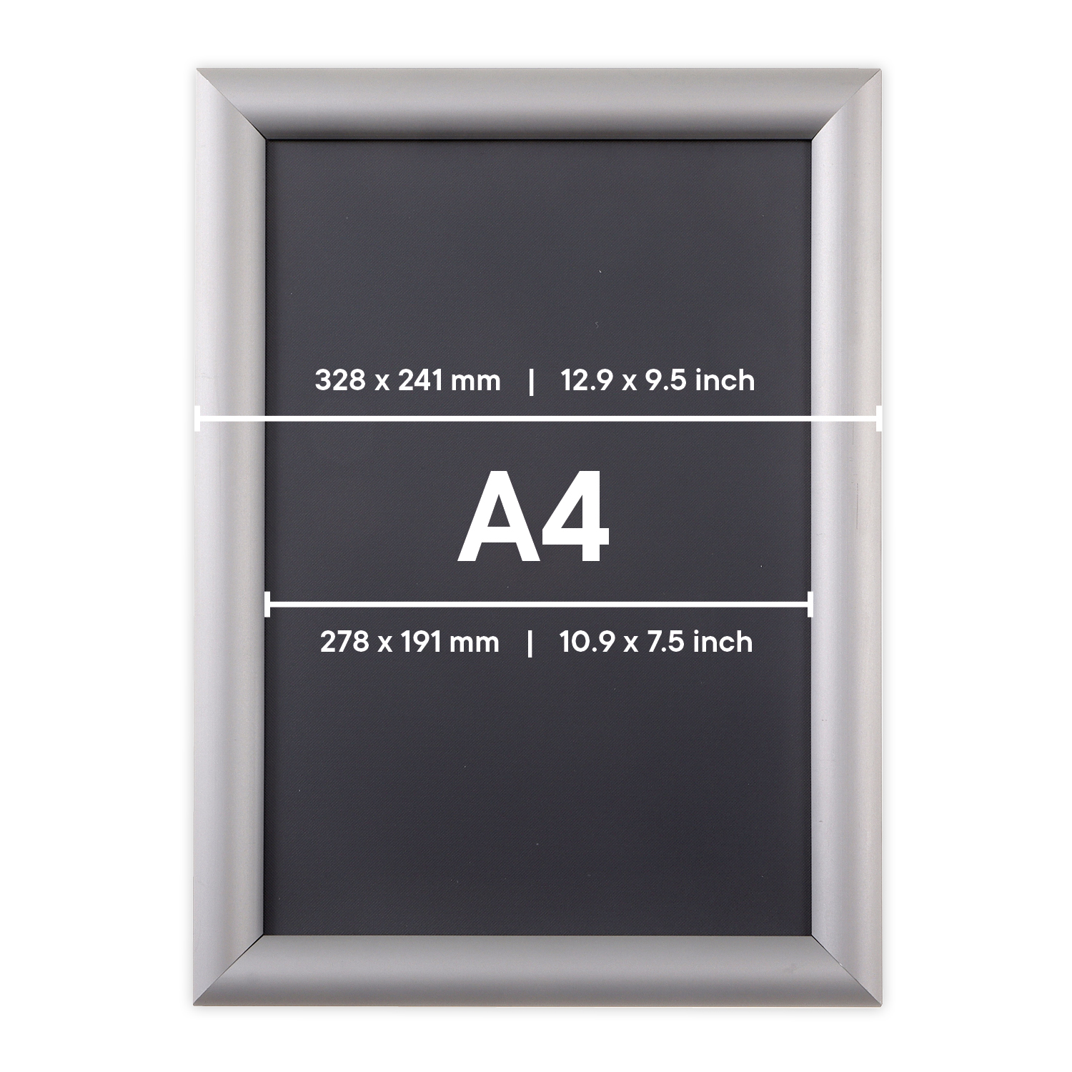 Europel Snap Frame Economy A4 25 mm