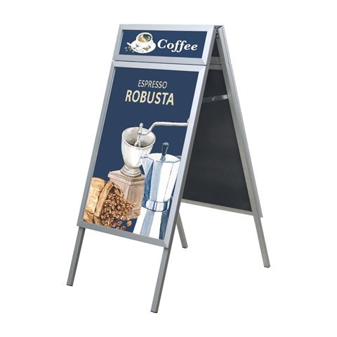 Side walk sign Europel water resistant with topboard 32mm A1Side walk sign Europel water resistant with topboard 32mm A1
