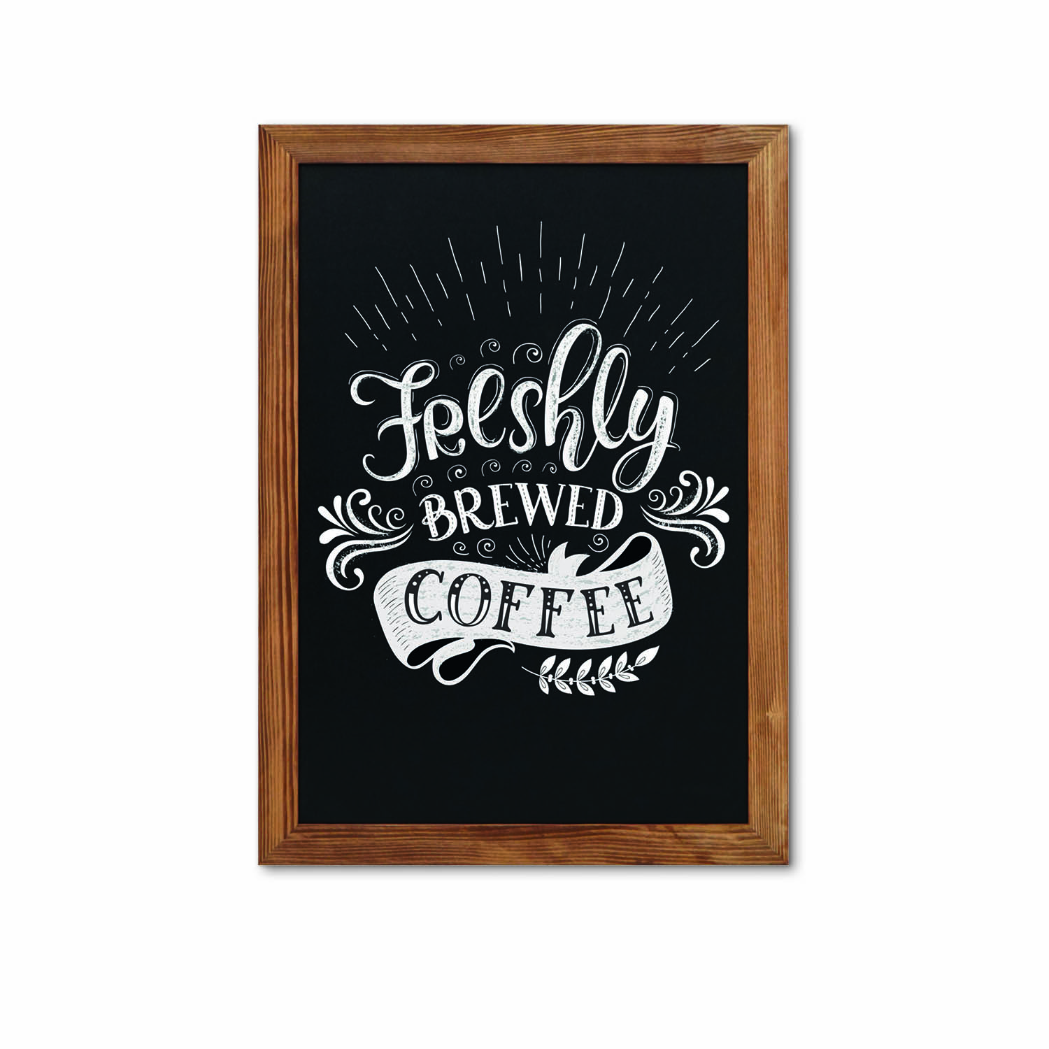 Europel Chalk Board Wooden Frame 60 x 84 cm Natural