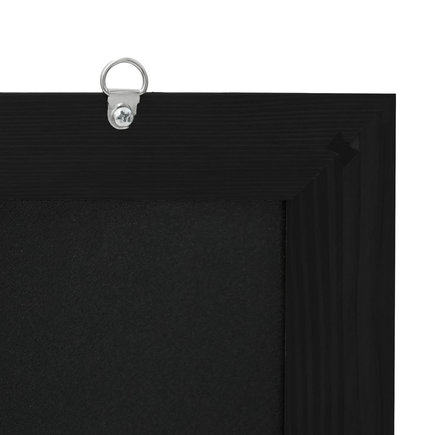 Europel Chalk Board Wooden Frame 60 x 110 cm Black