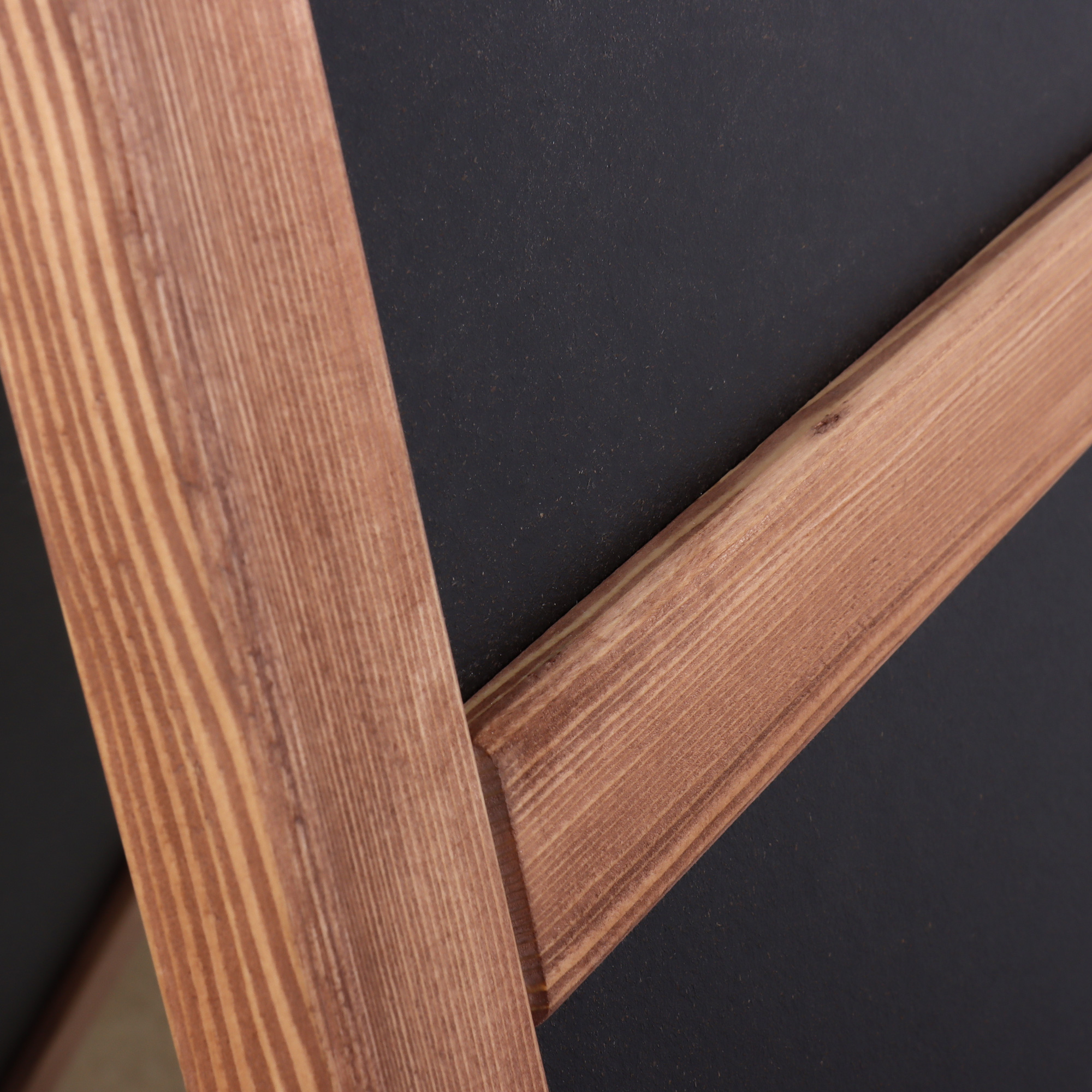 Europel Chalkboard with Header 660 x 1280 mm DELUX Natural