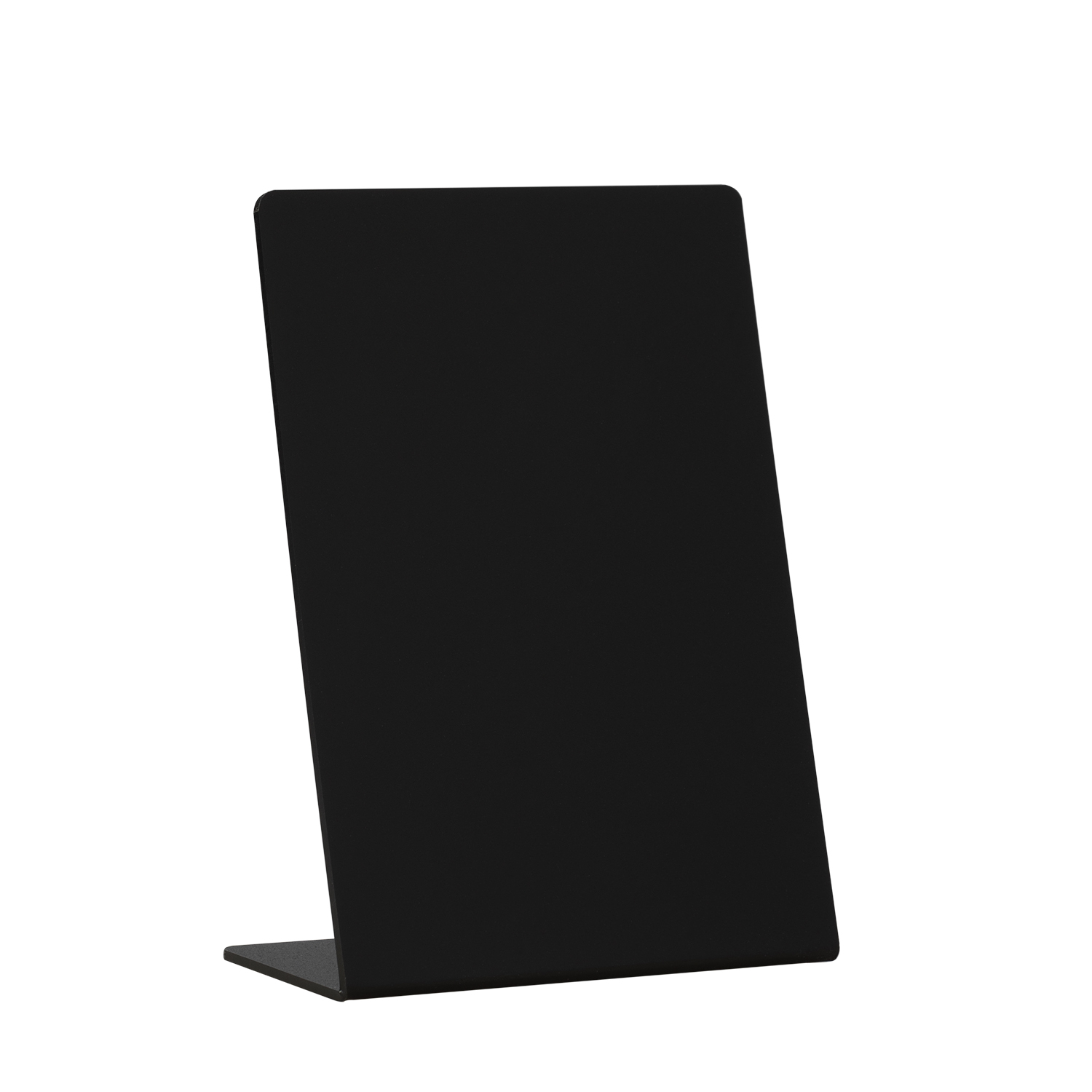 Europel Chalk Board Desk Top L-standard A6 Black