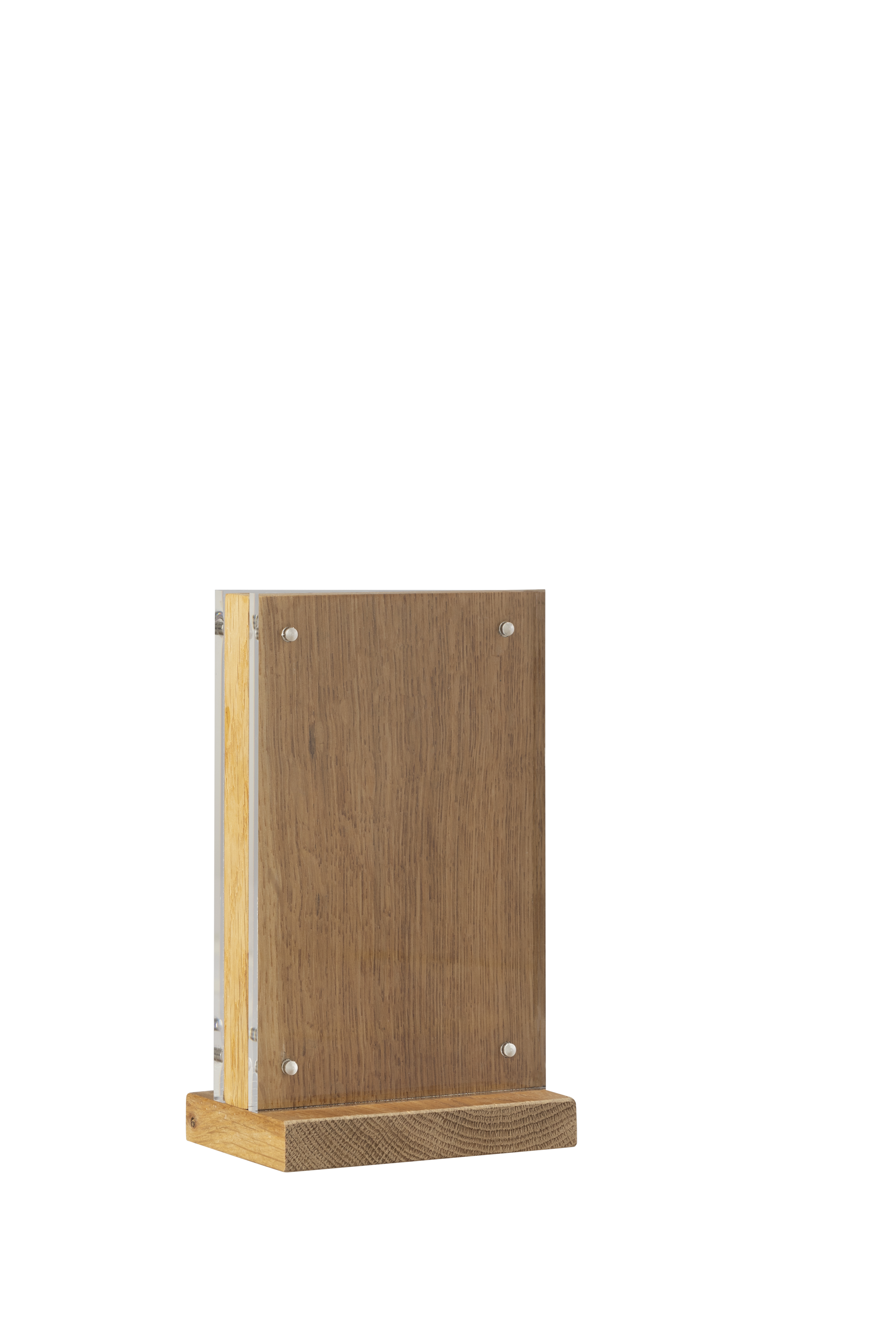 Europel Sign Holder T-standard A6 Wood Magnetic