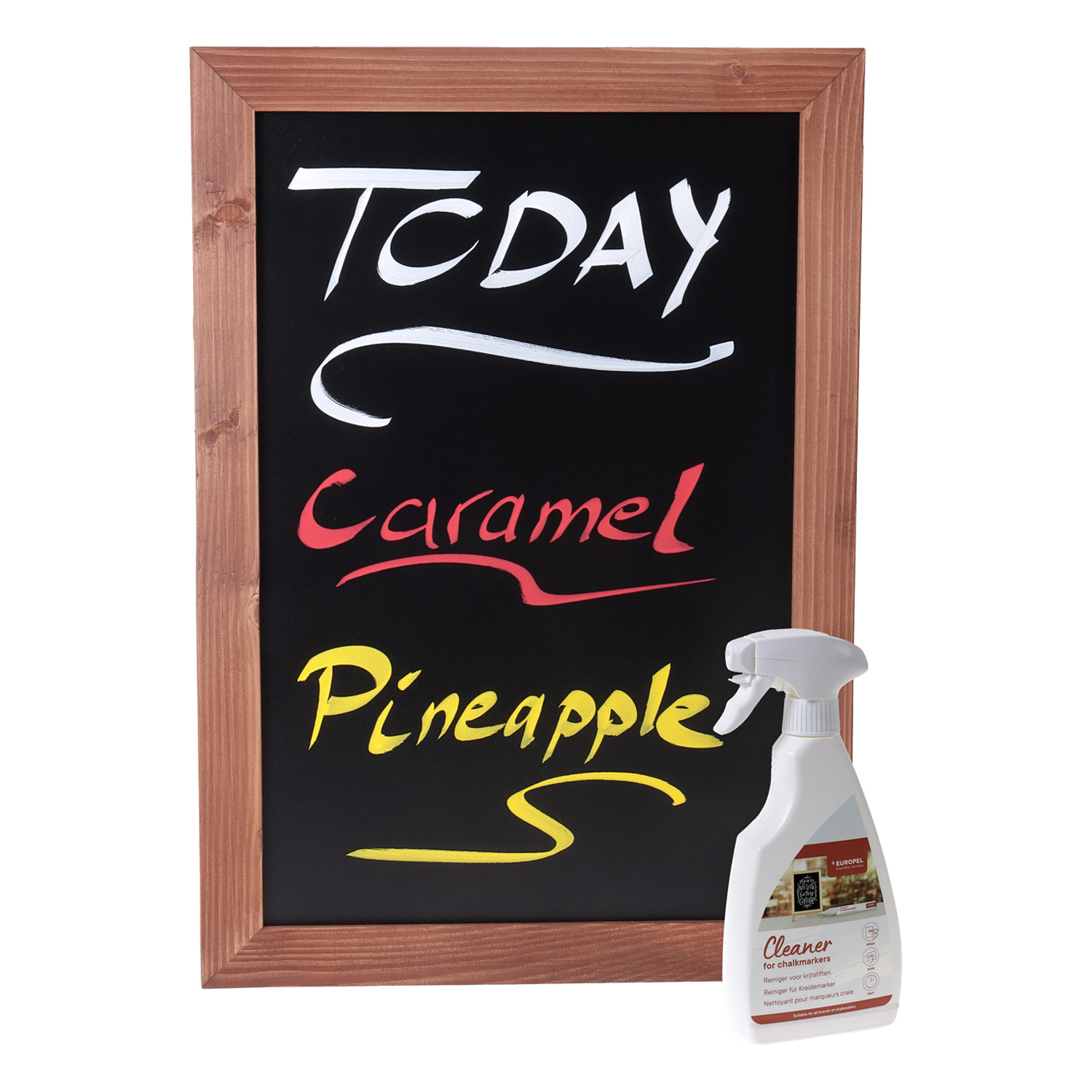Cleaner spray Europel 500 ml for waterproof chalkmarkers