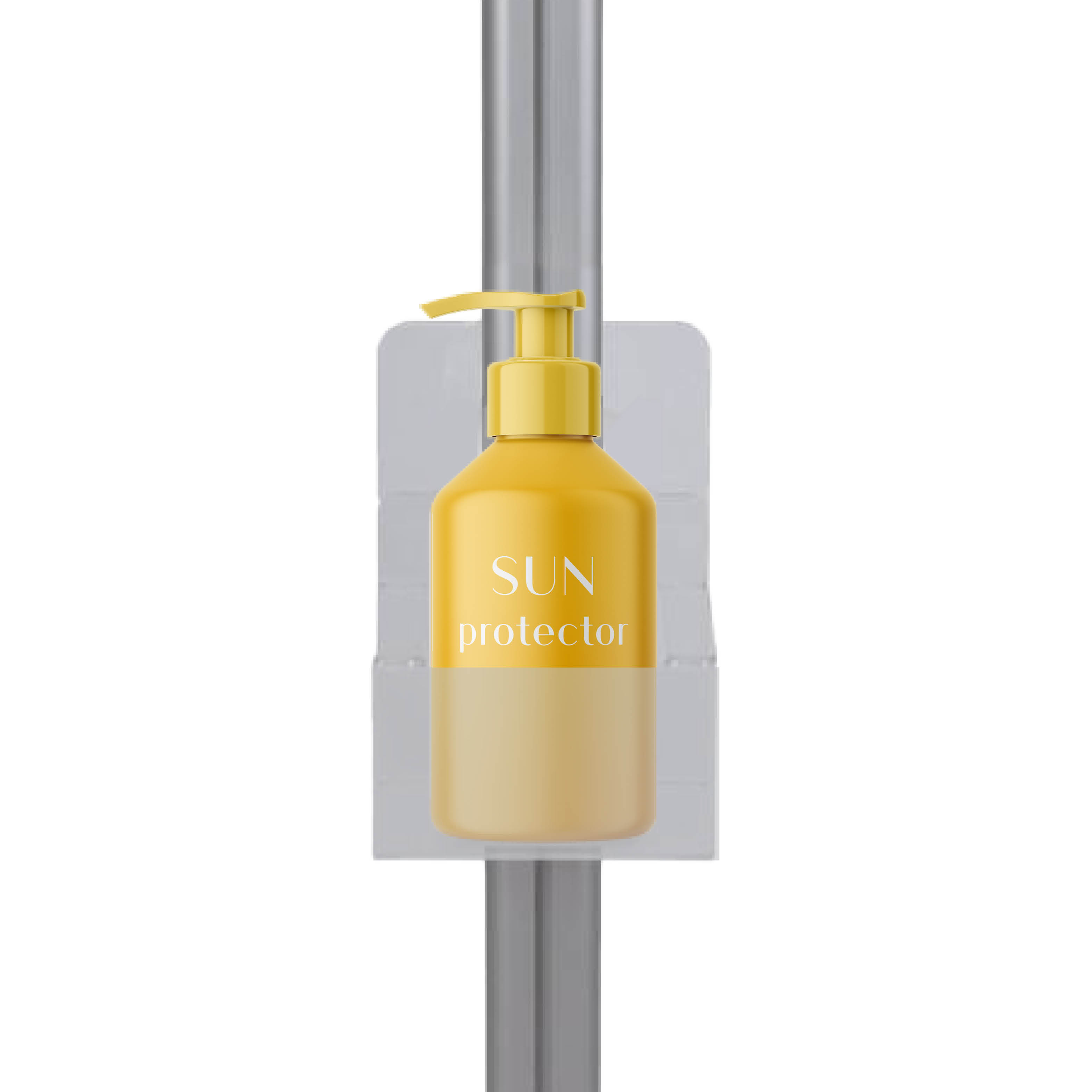 Station Free Standing Europel- Sanitizing Protection Spray 1l Acrylic Box with A4 Snap Frame