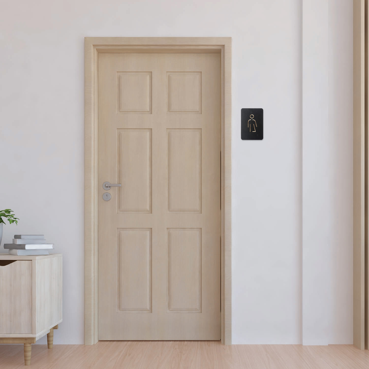 Pictogram sign Europel genderneutral black