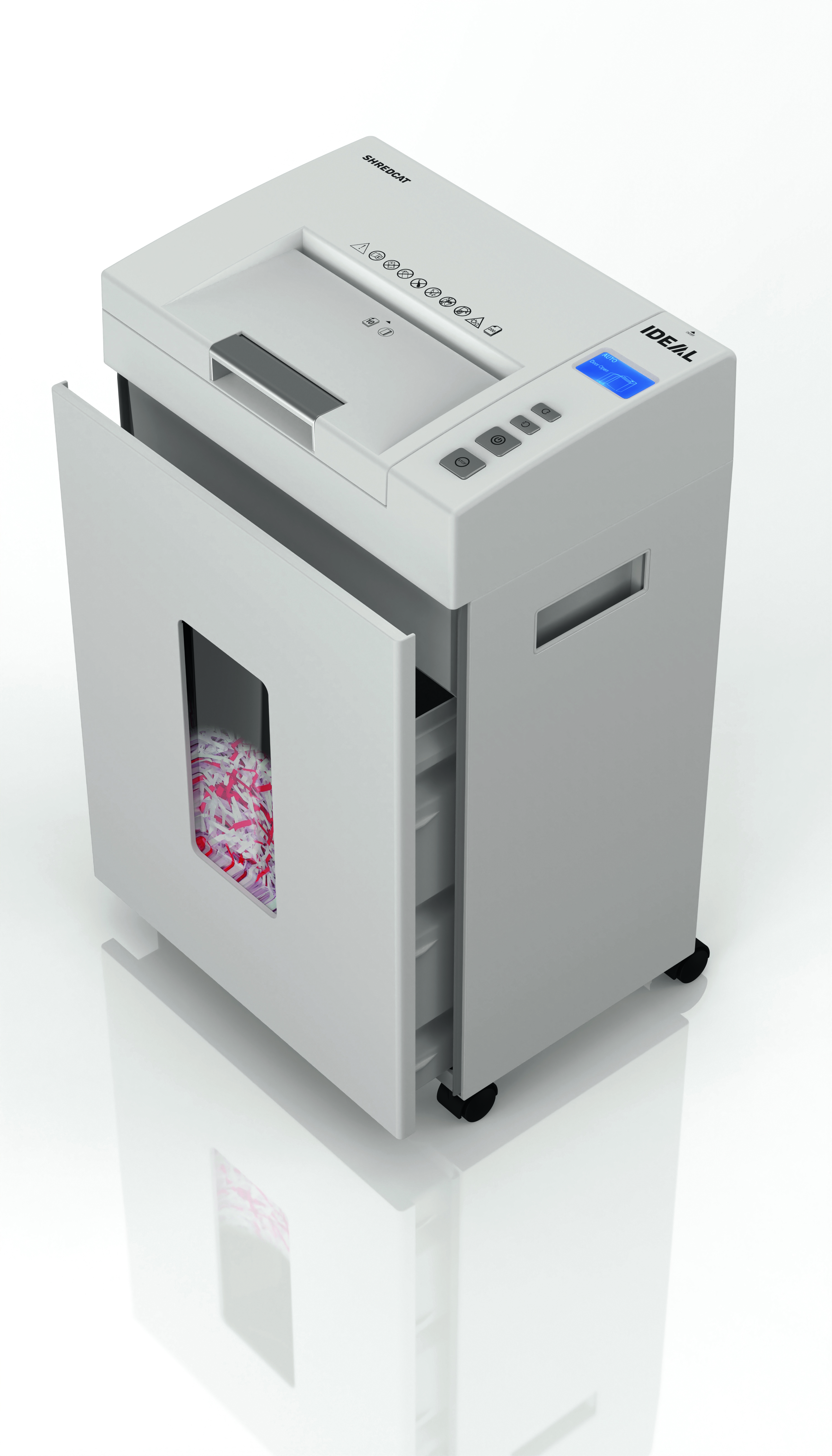 Paper Shredder IDEAL Shredcat 8292 CC 4x10 mm