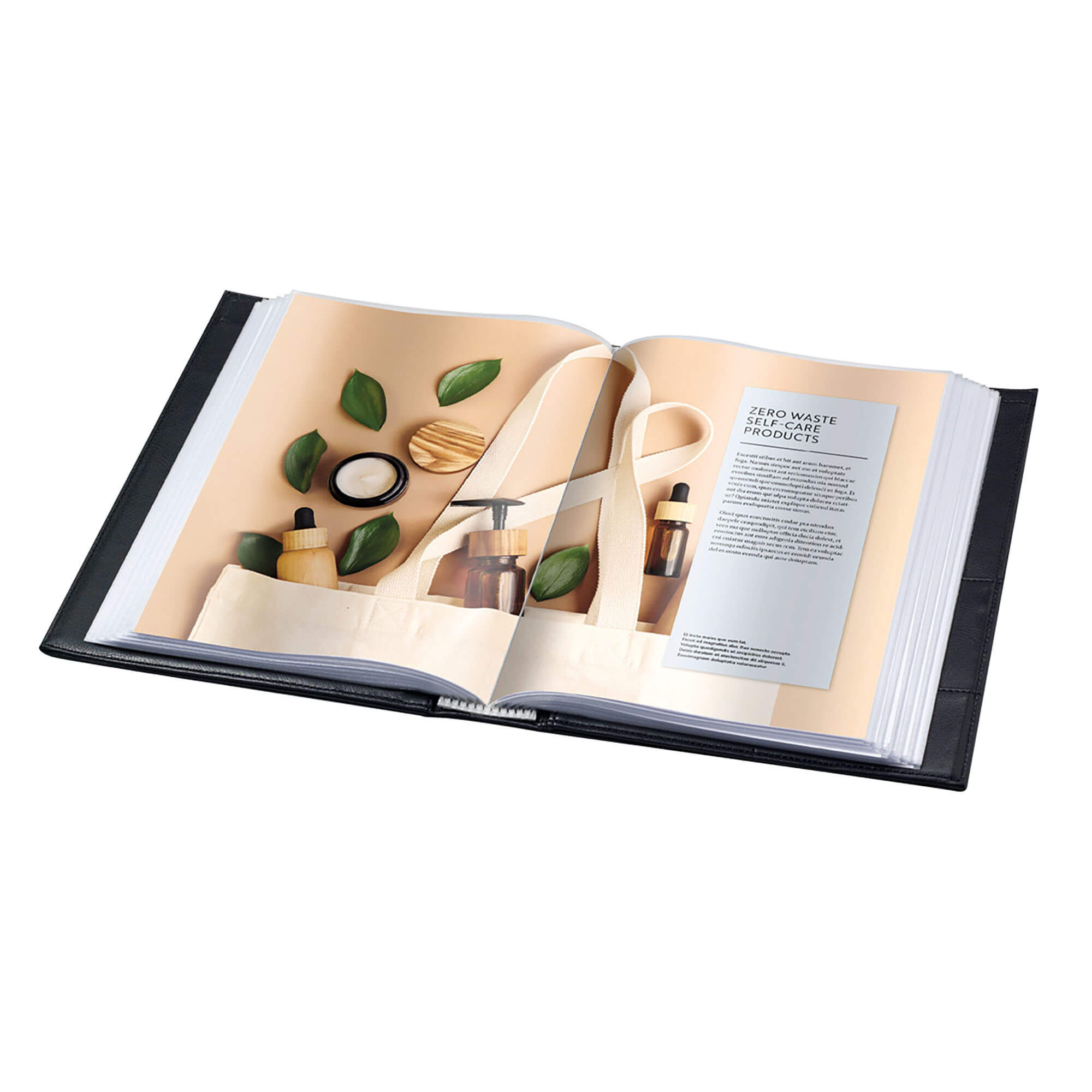 Rillstab Original Display Book A3 12 Pockets Black
