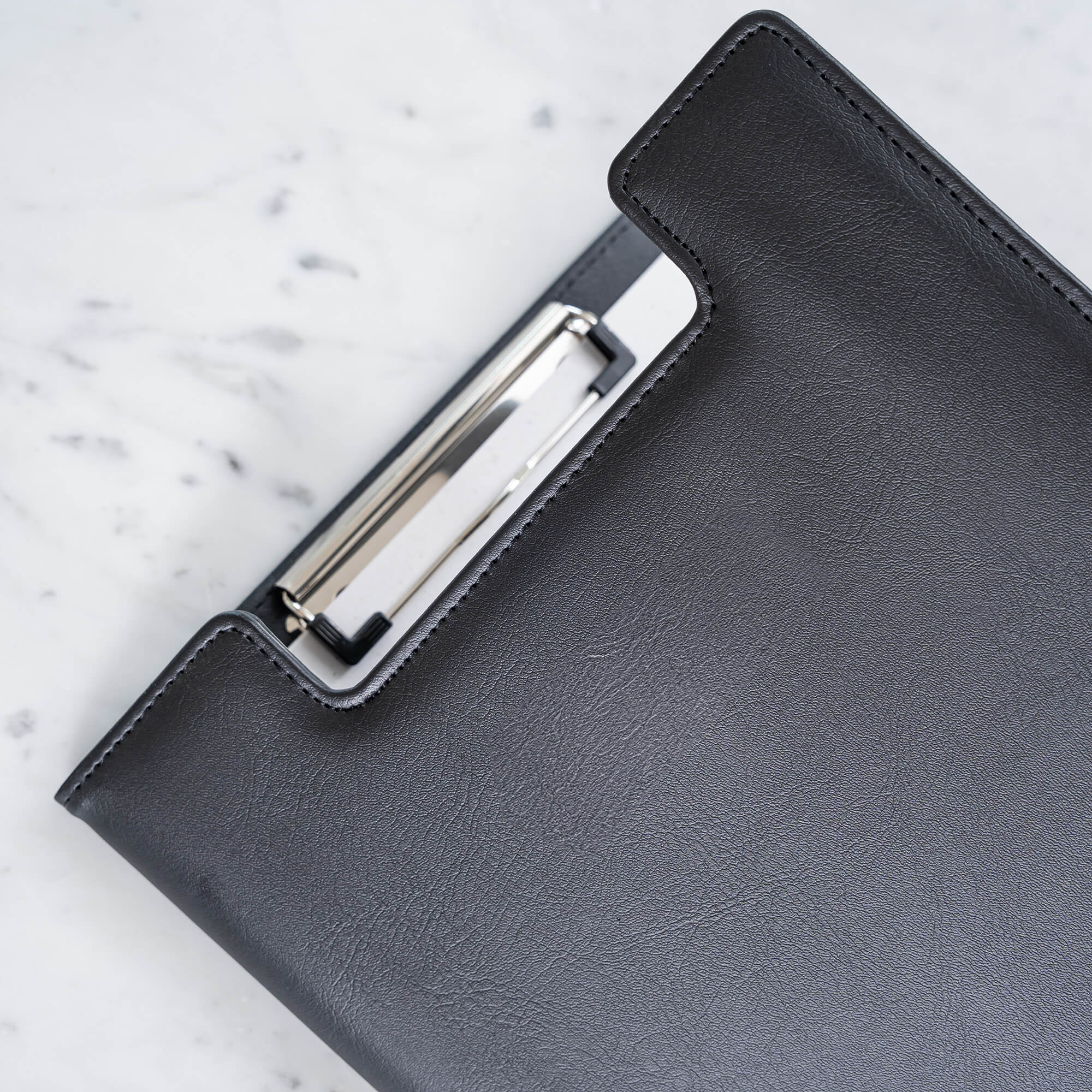 Clipboard folder Rllstab A4 Leather look black