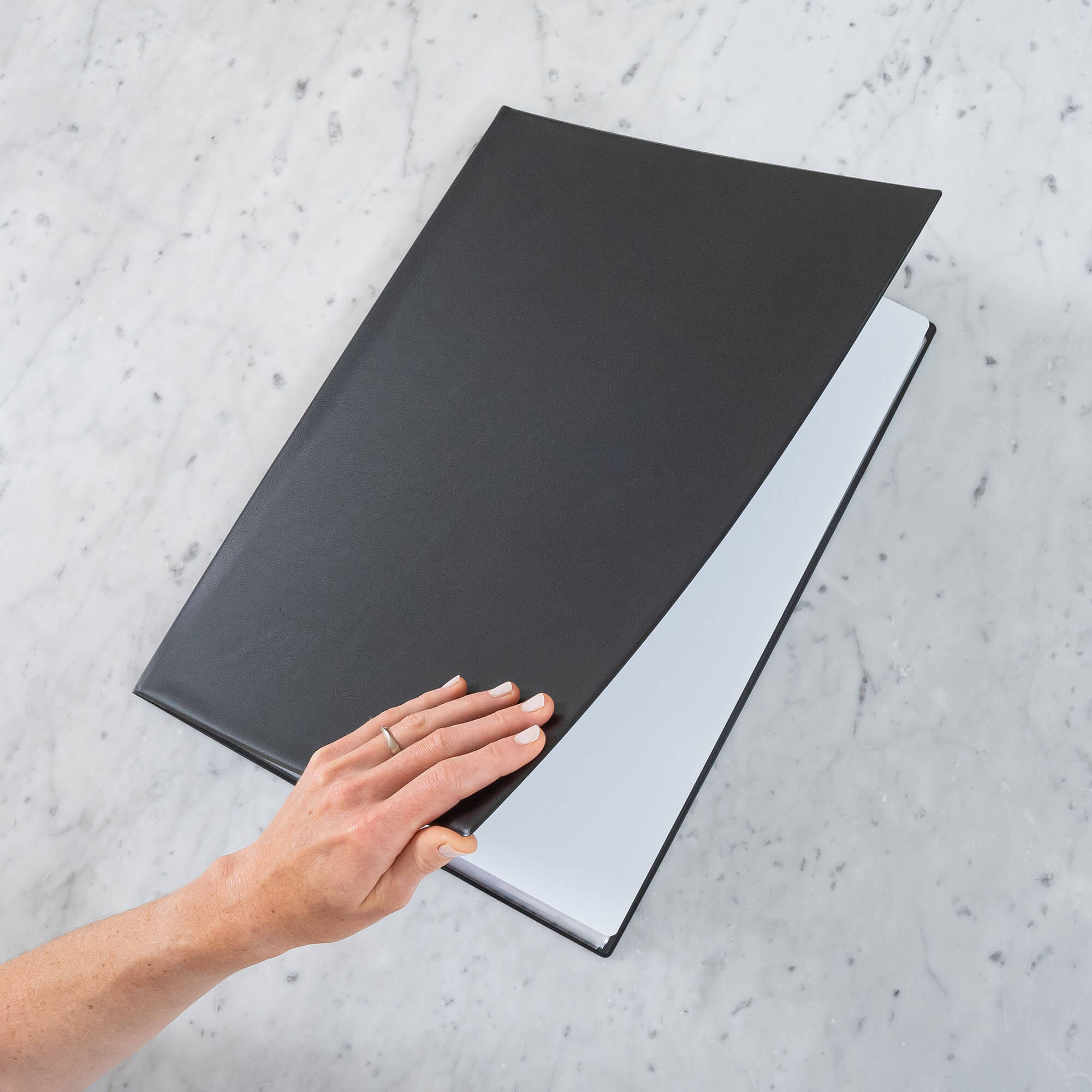 Rillstab Original Display Book A3 12 Pockets Black