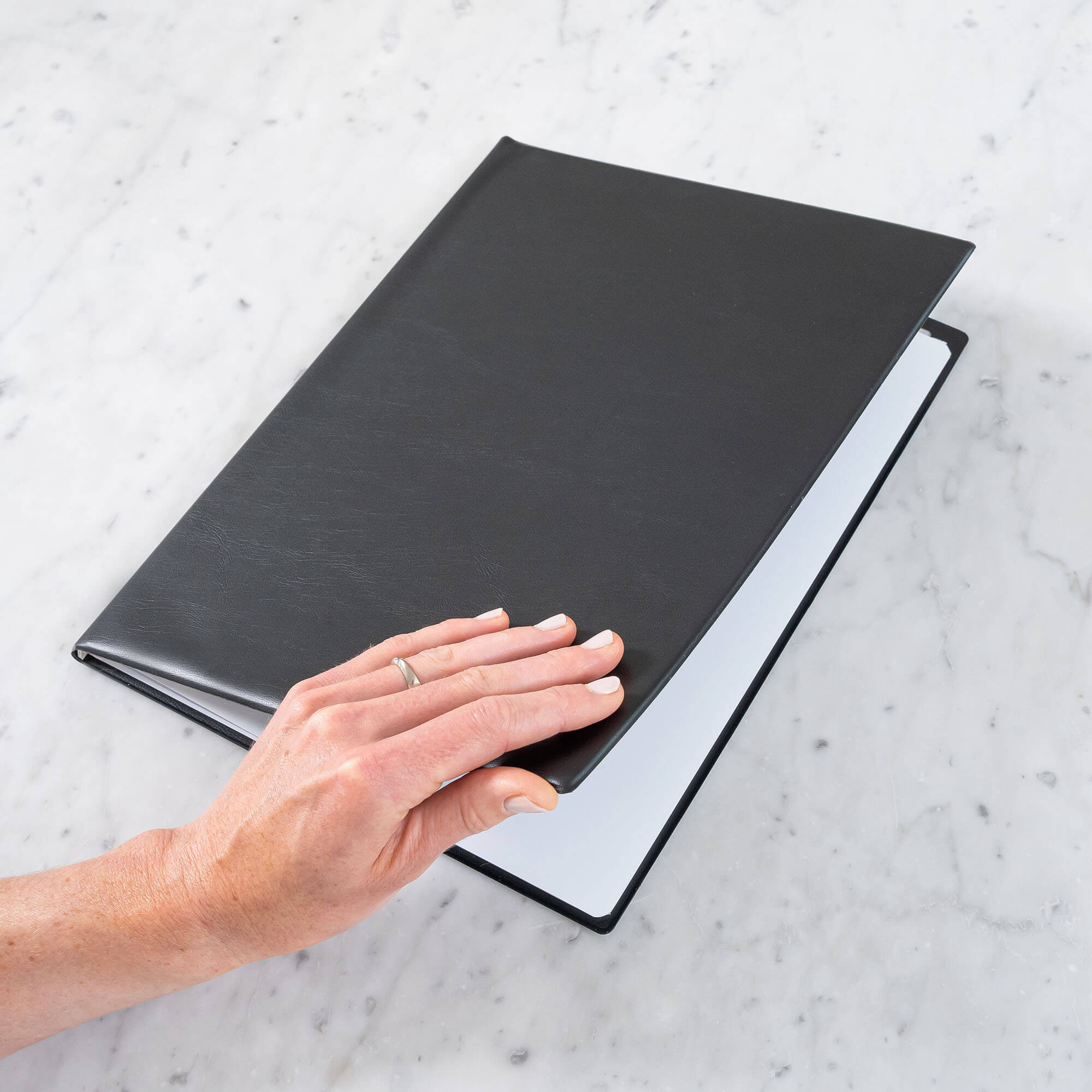 Rillstab Original Display Book A4 20 Pockets Black