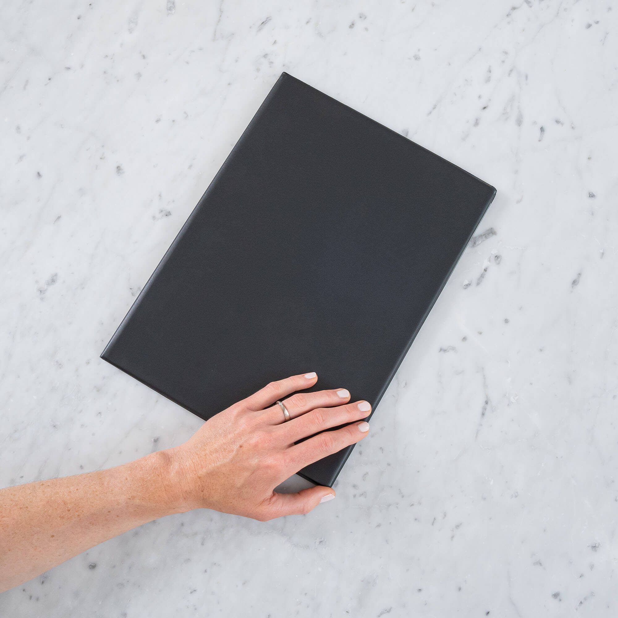Rillstab Original Display Book A4 30 Pockets Black