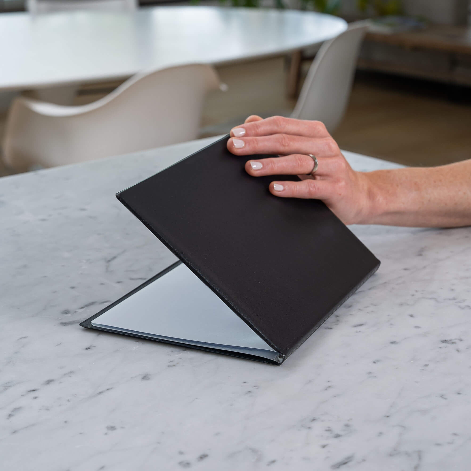 Rillstab Original Display Book A5 20 Pockets Black