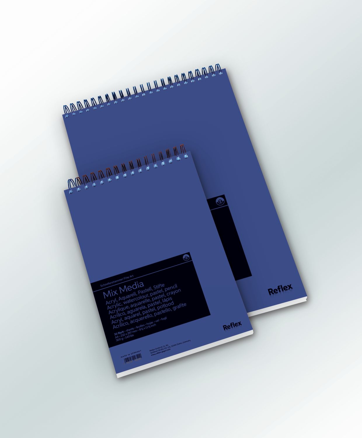 MixMediapaper A4 300 g/m2 Spiral pad 30 sheets VF5004286